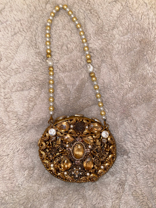 Mini Clutch Gold